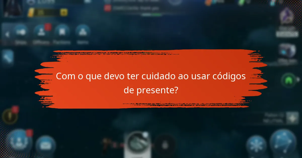 Como reivindicar códigos de presente no móvel?