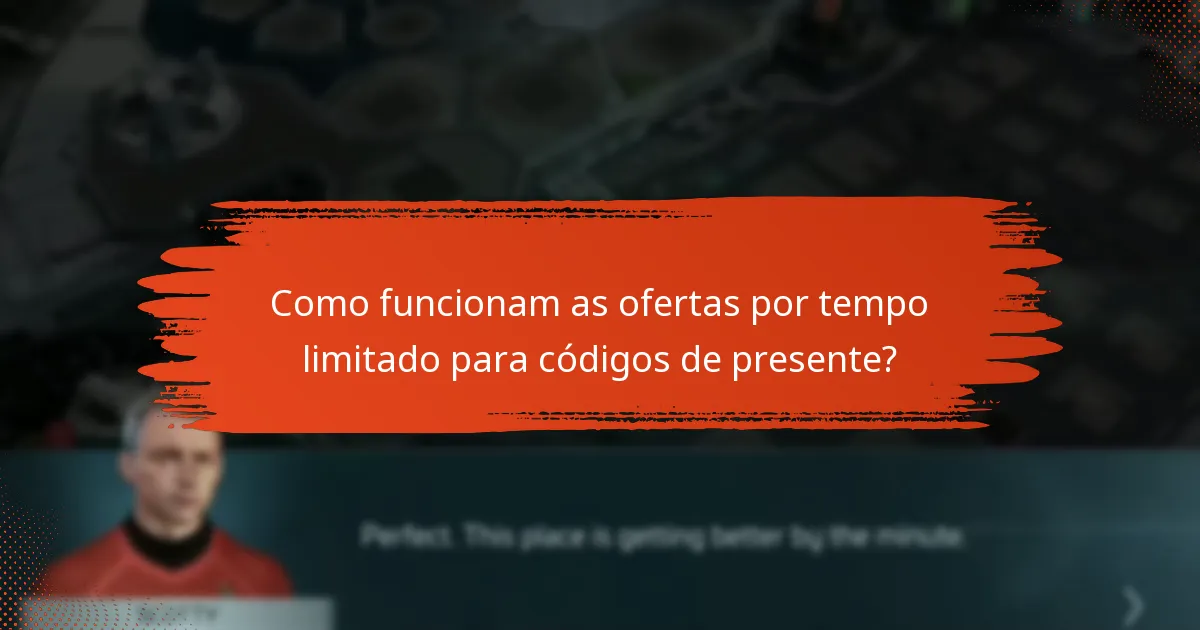 Quais eventos promocionais oferecem códigos de presente?