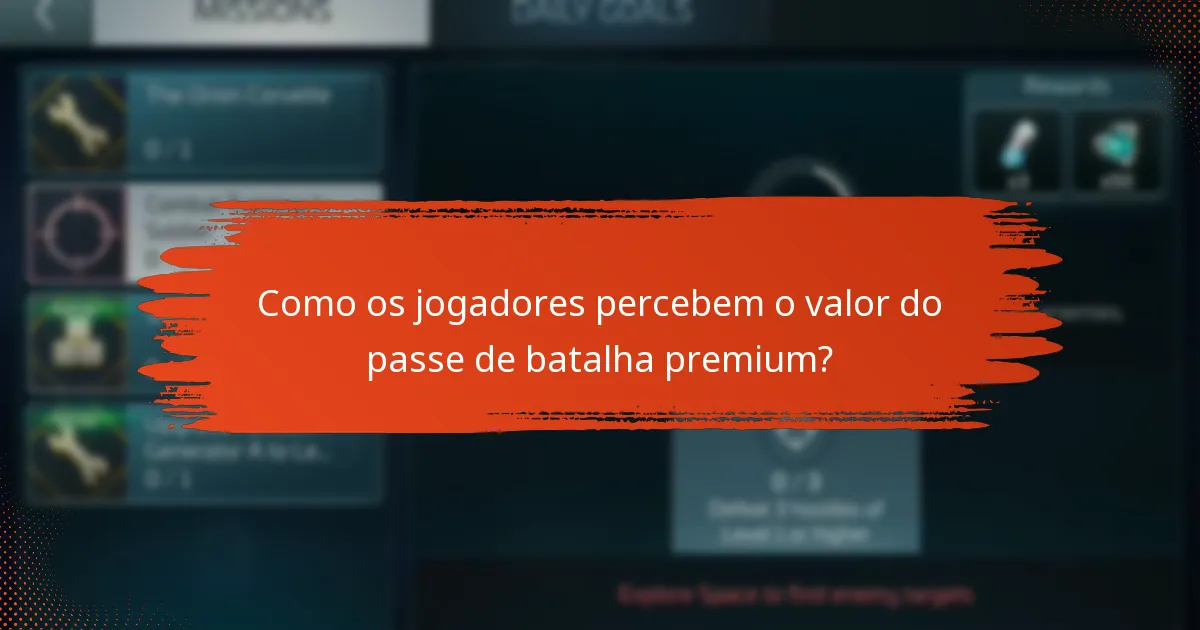 Quais são os benefícios do passe de batalha premium em Star Trek Fleet Command?